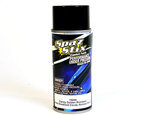 Spaz Stix SZX15659 Candy Golden Rootbeer Aerosol Paint 3.5oz