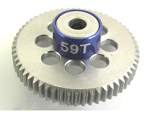 Hot Racing HAG459 59t 64p Hard Anodized Aluminum Pinion Gear