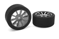 Corally 14705-35 Attack Foam Tires - 1/10 GP Touring - 35 Shore - 30mm Rear