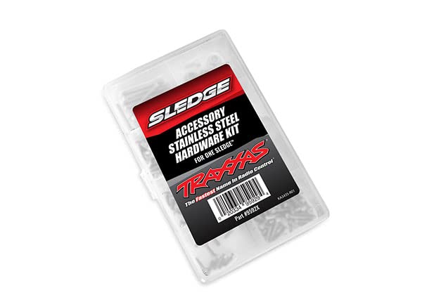 Traxxas 9592X Hardware Kit, Stainless Steel: Sledge