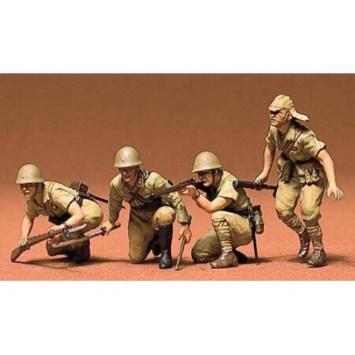 Tamiya 35090 1/35 Japanese Army Infantry WWII Figure Set Military Model Kit