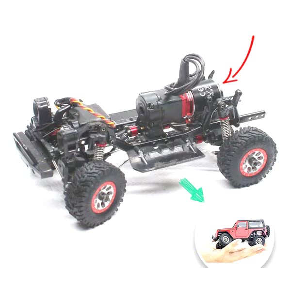 Furitek 2236 Furitek Springtail Transmission Power for 1/32 1/34 Crawlers