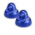 J Concepts JCO24901 Fin, 12mm V2 Shock Cap, Blue(2):B5M,T5M,SC5M,B6