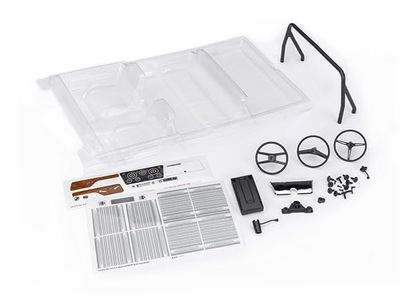 Traxxas 9114 Interior 69-72 Blazer, Clear