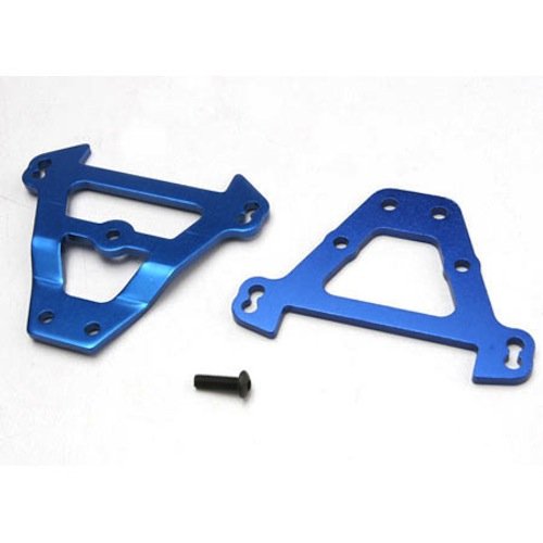 Traxxas 5323 Aluminum Front Rear Bulkhead Tie Bars (2) Revo E-Revo Slayer Summit