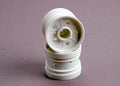 Traxxas 1221 Wheels,  White (Rear) (2) (Tom Cat)
