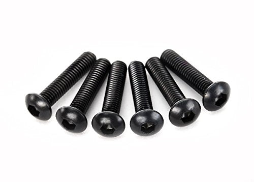 Traxxas 2593 Screws, 3x14mm Button-Head Hex Drive (6); X-Maxx