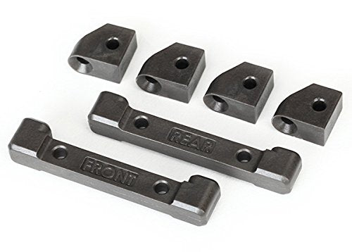 Traxxas 8334 Suspension A-Arm Mounts(4) Fr & Rr + Hinge Pin Retainers(2)