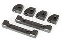 Traxxas 8334 Suspension A-Arm Mounts(4) Fr & Rr + Hinge Pin Retainers(2)