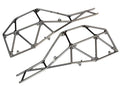 Traxxas 8430X Tube Chassis, Side (Left & Right) Satin Black Chrome-Plated