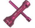 Hot Racing SDW378507 Purple Monster Truck 4-way Wrench