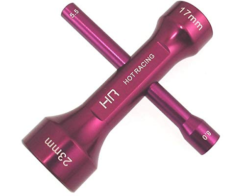 Hot Racing SDW378507 Purple Monster Truck 4-way Wrench