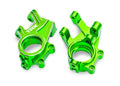 Traxxas 10936-GRN Sand Car Aluminum Steering Blocks (L&R), Green: Funco