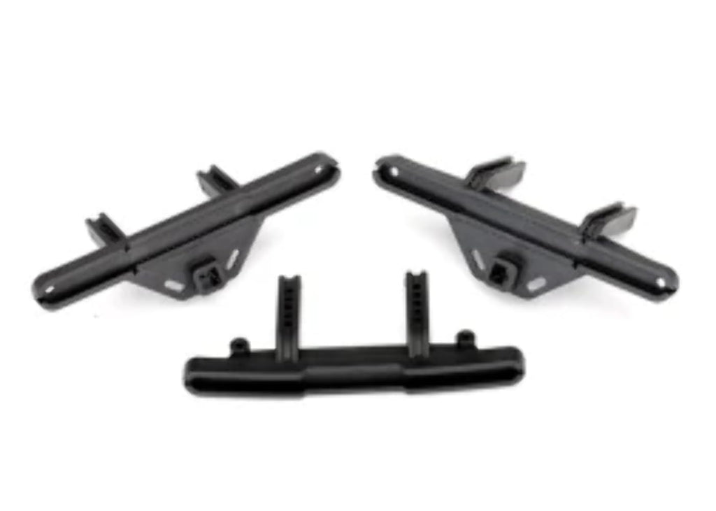Traxxas 8067X Bumper mounts, Front & Rear/ Bumper Mount, Rear (Offset)