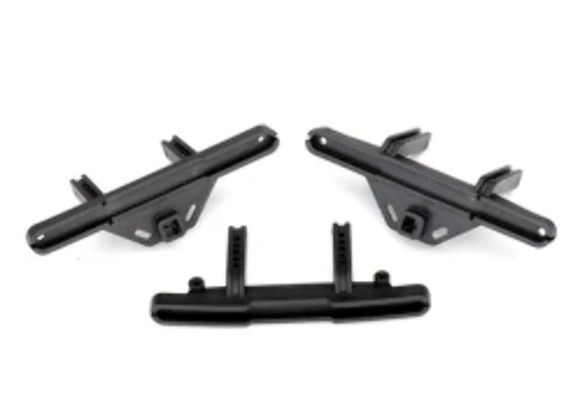 Traxxas 8067X Bumper mounts, Front & Rear/ Bumper Mount, Rear (Offset)