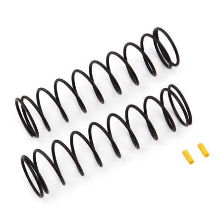 Team Associated 81232 Rear Springs V2, yllw, 4.4 lb/in, L86, 10.25T,1.6D
