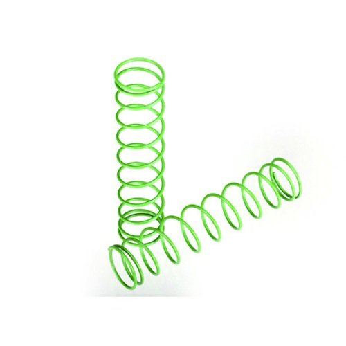Traxxas 3757A Shock Springs (2) Rear Green: Monster Jam Trucks