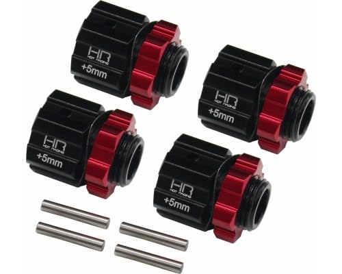 Hot Racing AON117X5 Aluminum 17mm Hex Hubs 5mm Offset Arrma 1/8 4x4