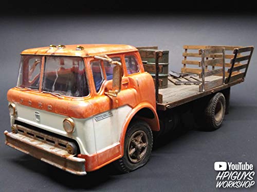 AMT 1147 1/25 Ford C600 Stake Bed w/ Coca-Cola Machine Model Kit