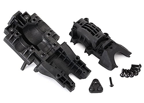 Traxxas 8629 Rear Bulkhead, Upper & Lower / 4x12mm BCS (6) (Req #8622 Chassis)
