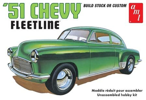 AMT 1378 1/25 1951 Chevrolet Fleetline 2-in-1 Plastic Model Kit New
