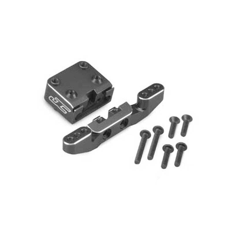 J Concepts JCO25682 Front Camber Link Mount Bulkhead, Black:B6, B6D