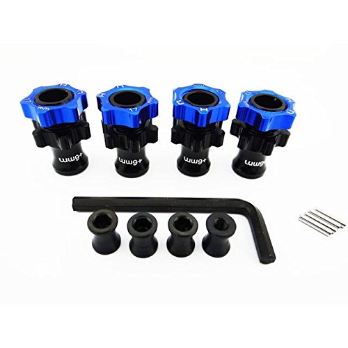 Hot Racing SLF117XS06 6mm Offset 17mm Hubs: Slash 4x4