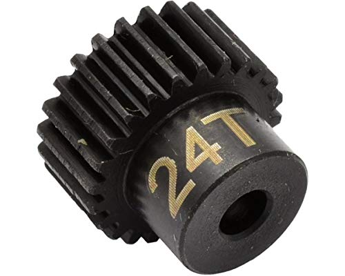 Hot Racing CSG1824 24t 48p Hardened Steel Pinion Gear 1/8 Bore