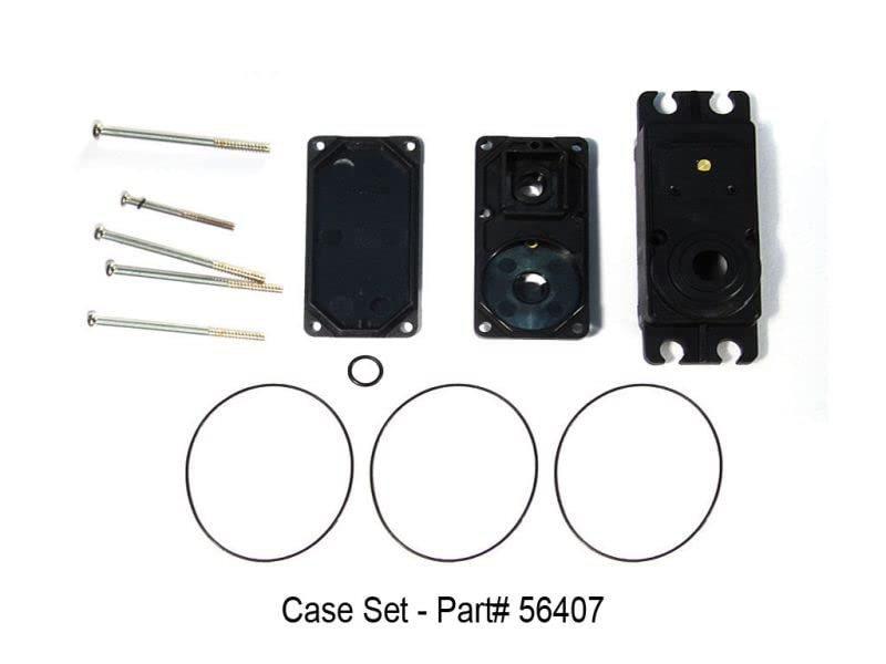 Hitec RCD 56407 Plastic/Aluminum Case Set for HS-7950TH