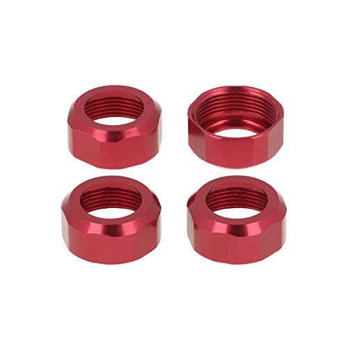 CEN Racing CQ0109 Shock Cap, Red Anodized (4)