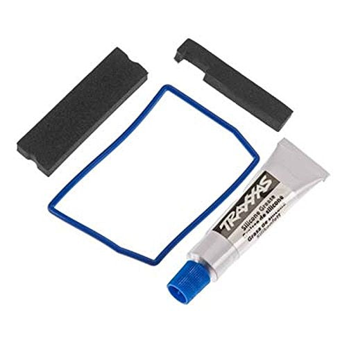 Traxxas 7725 Receiver Box Seal Kit (Foam Pads(2)/Gasket/Silicone): 1/5 X-Maxx