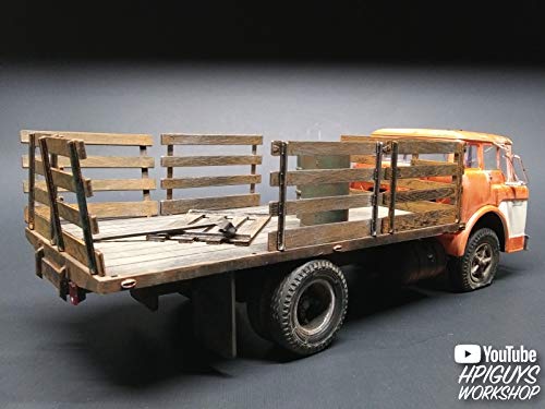 AMT 1147 1/25 Ford C600 Stake Bed w/ Coca-Cola Machine Model Kit