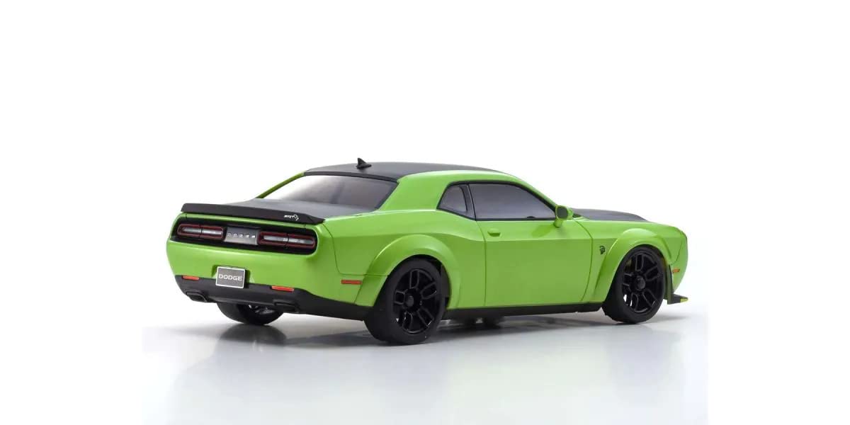 Kyosho 32621MG Mini Z AWD Dodge Challenger SRT Hellcat Redeye Readyset, Sublime Green