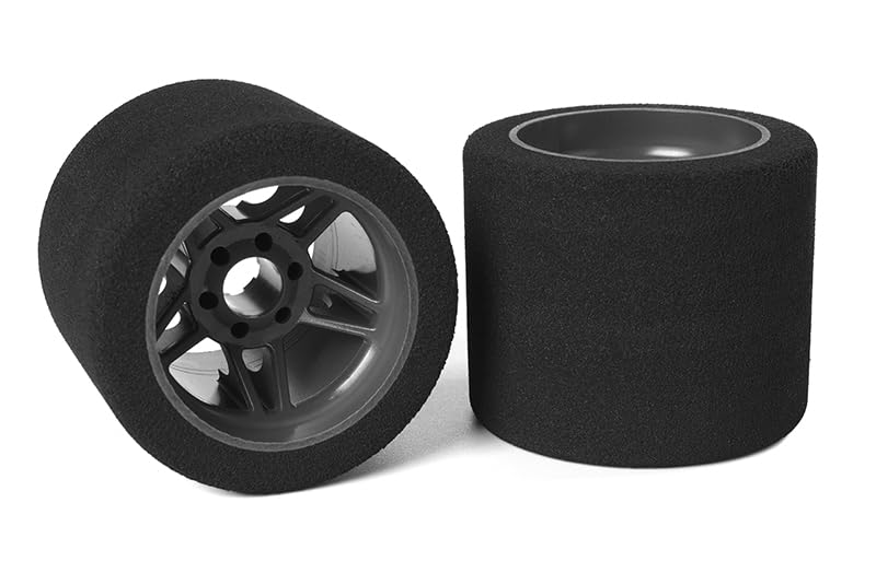 Corally 14718-32 Attack Foam Tires - 1/8 SSX-8 - 32 Shore - Rear - 72mm -