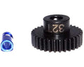 Hot Racing NSG32M06 32t Steel Mod 0.6 Pinion Gear 5mm