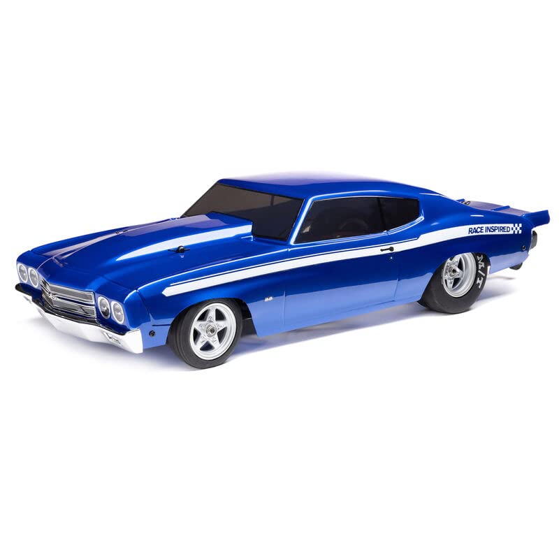 Losi LOS01023T1 1970 Chevelle 2WD Mini No Prep Drag Car Blue