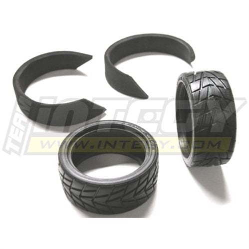 Integy C22357 26mm V4 Rubber Radial Touring Tires (2)