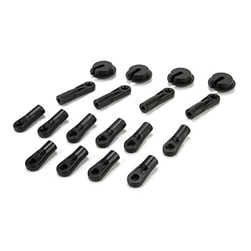 Losi LOS253011 Rod Ends, Shock Ends & Spring Cups: 1/6 6IX / Six