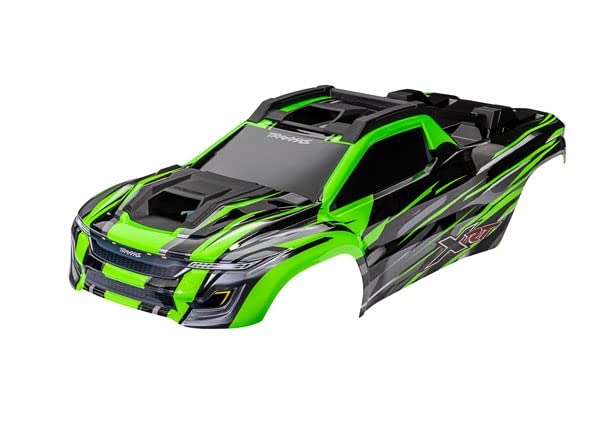 Traxxas 7812G Body, XRT, Green (Painted, Decals Applied)