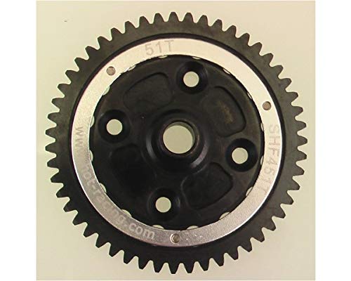 Hot Racing SHF451 Silver Lightweight Spur Gear 51t