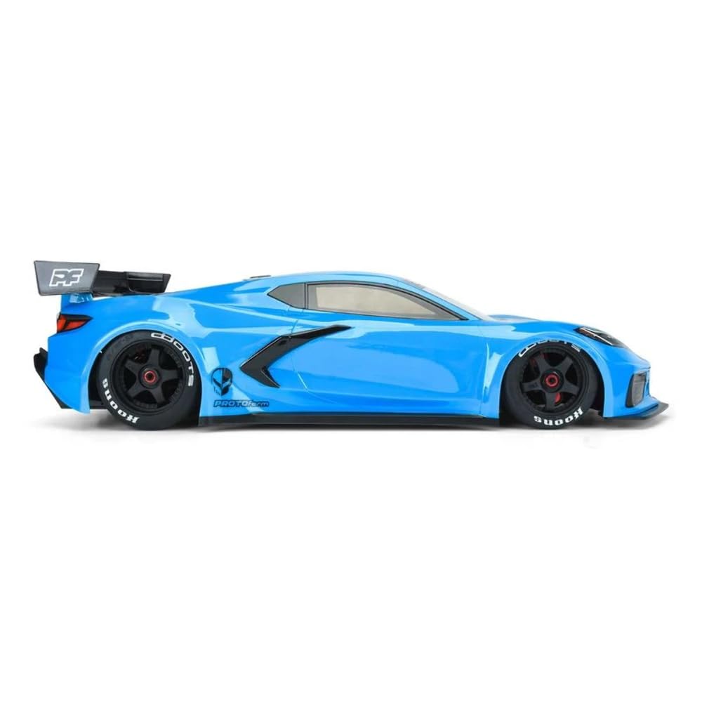Pro-Form 157700 1/7 Chevrolet Corvette C8 Clear Body: ARRMA Felony & Infraction