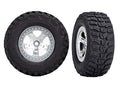 Traxxas 5880X Tires & Wheels, Assembled, Glued