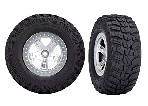 Traxxas 5880X Tires & Wheels, Assembled, Glued