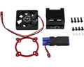 Hot Racing AON505F02 6 Cell Monster Blower Motor Cooling Fan Kit: Arrma 1/8
