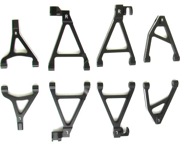Hot Racing VXS556L01 Aluminum Arm Set 1/16 Slash Rally
