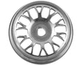 Hot Racing EXM45614 Radio Shack Xmods 10 V Spoke Silver Aluminum Wheels (4)