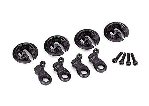 Traxxas 8459 Spring Retainers, Lower (Captured) (4)/ 2.5x10 CS (4)