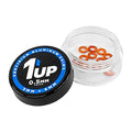 1UP Racing 80352 3x6x0.5mm Precision Aluminum Shims, Orange (12pcs)