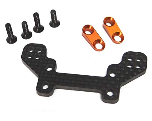 Hot Racing AEX29G03 Carbon Fiber Rear Upper Suspension Mount