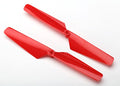 Traxxas 6628 Red Rotor Blade Set (2): Alias